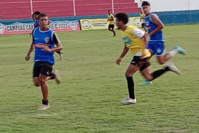 Sub-20 da SE Belford Roxo se prepara para o Cariocão 2023