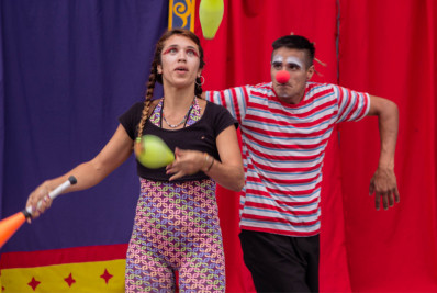 Concha Acústica recebe palhaços internacionais na 