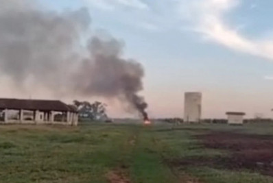 Duas pessoas morrem após queda de helicóptero em São Paulo