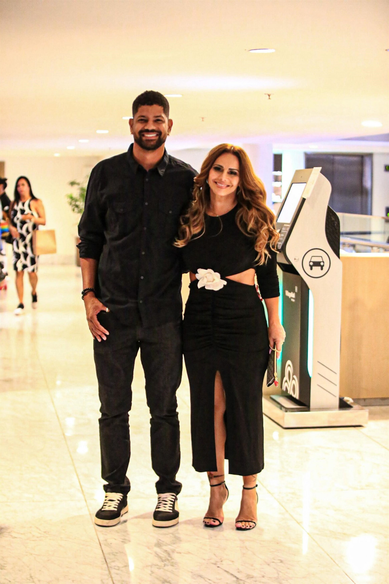 Viviane Araújo e o marido, Guilherme Militão - Edson Aipim / Ag. News