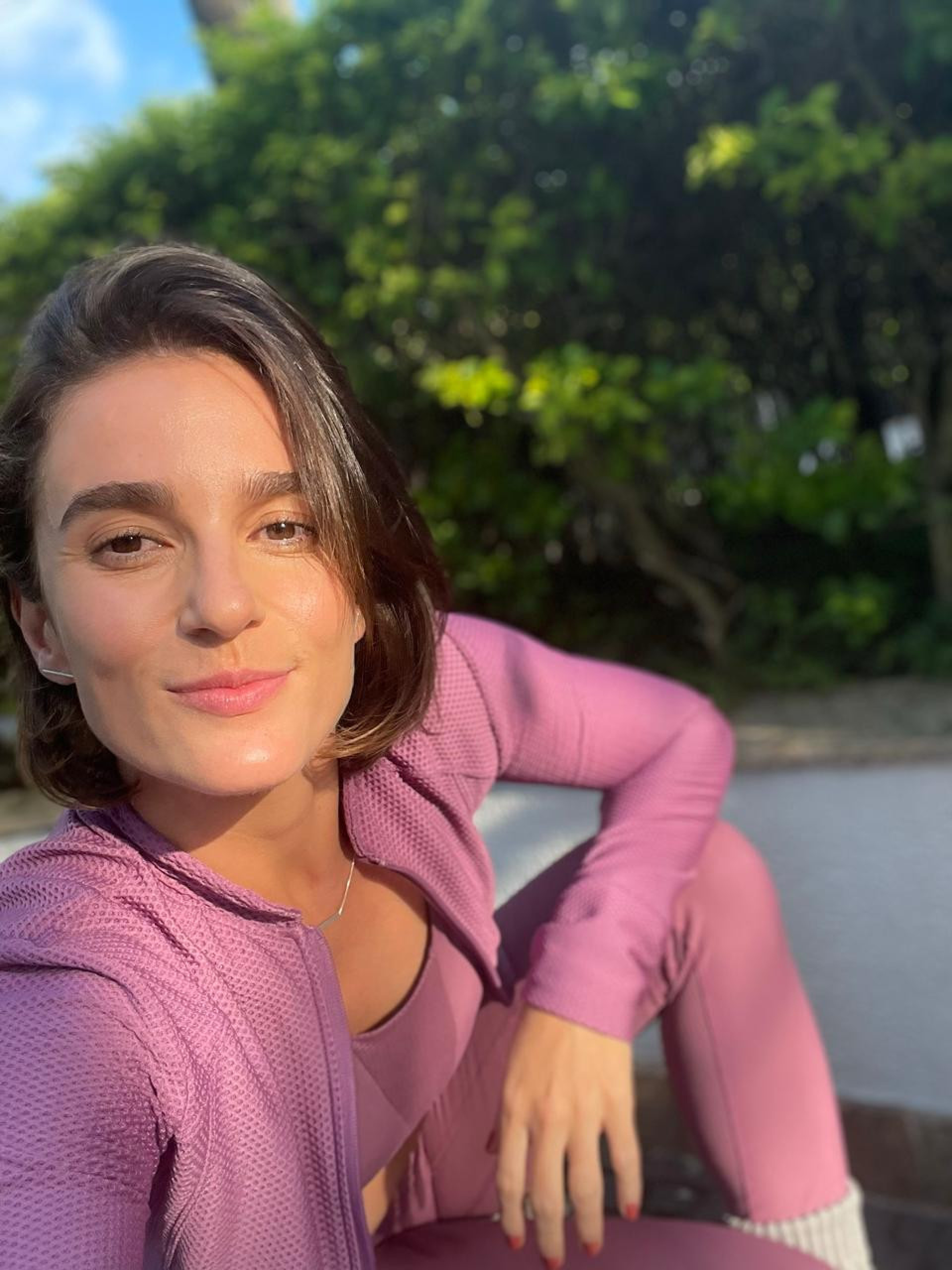 Priscila Sztejnman está no ar como a personal trainer Helena, da novela 'Vai na Fé' - Reprodução/Instagram
