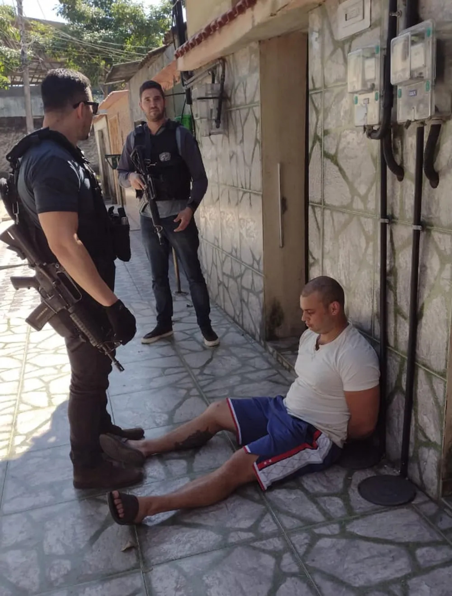 Matheus Borgui foi preso por policiais civis na tarde de quinta-feira (4), em Santa Cruz, Zona Oeste do Rio