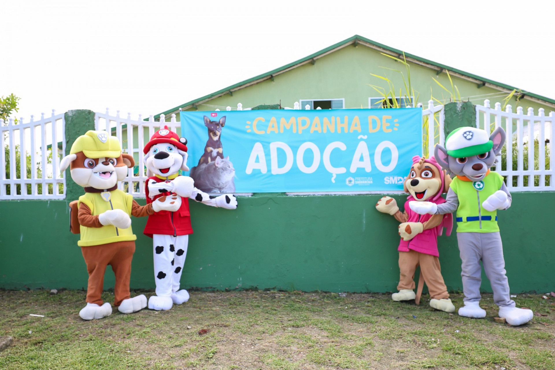 Prefeitura de Saquarema realiza primeira edição da campanha de adoção de animais domésticos no município - Divulgação/Prefeitura de Saquarema