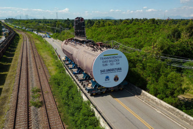 ICN Conclui transferência da 3ª Seção do Submarino Angostura