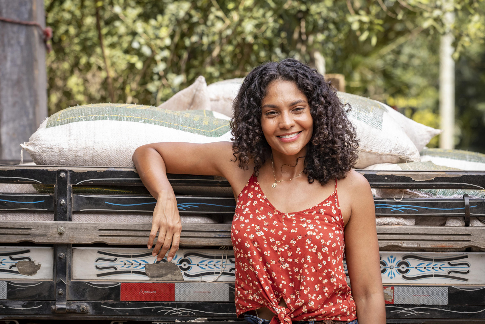 Barbara Reis vive a protagonista de 'Terra e Paixão', Aline - Paulo Belote / TV Globo