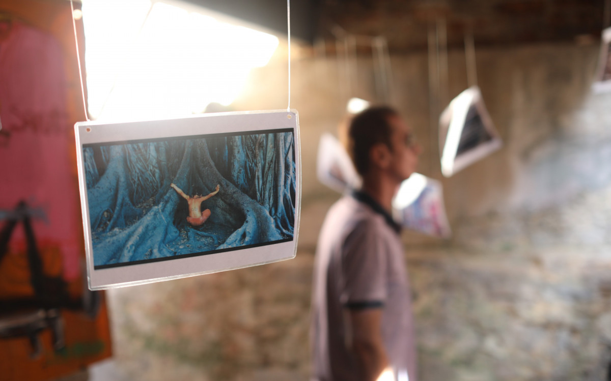 Feira Literária no Parque das Ruínas, em Santa Teresa, neste sábado(06).. Foto: Pedro Ivo/ Agência O Dia