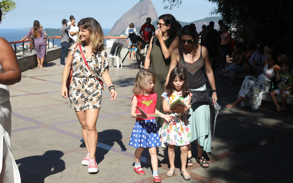 Feira Literária no Parque das Ruínas, em Santa Teresa, neste sábado(06).. Foto: Pedro Ivo/ Agência O Dia