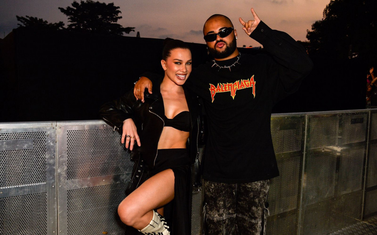 Flavia Pavanelli e Lucas Guedez 