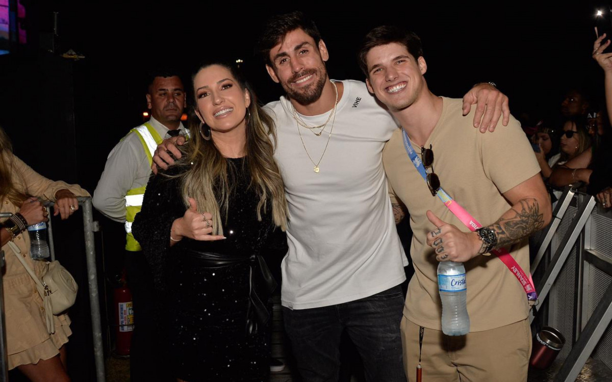 Amanda, Cara de Sapato e Gabriel Fop