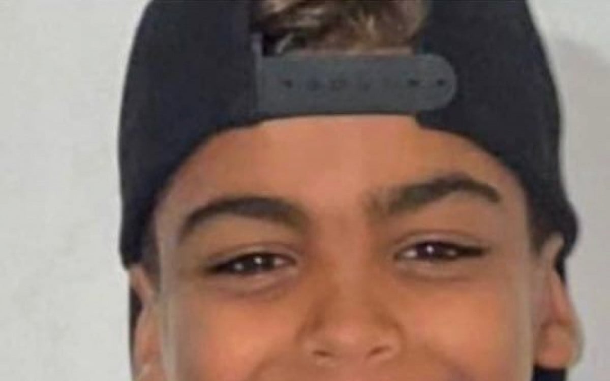 Arthur Moreira Gonçalves, de 13 anos, morreu vítima de bala perdida dentro de casa, no Recreio dos Bandeirantes