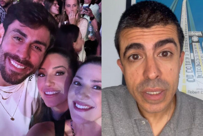 Dani Calabresa posta foto com Cara de Sapato e Marcius Melhem reage: 'Zero surpresa'