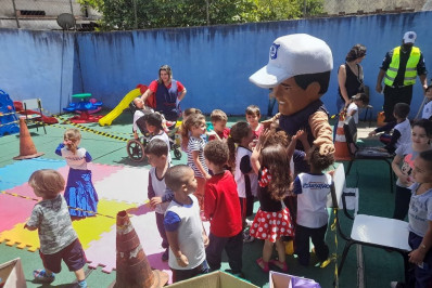 Maio Amarelo: Guarda Civil Municipal intensifica atividades de educação no trânsito