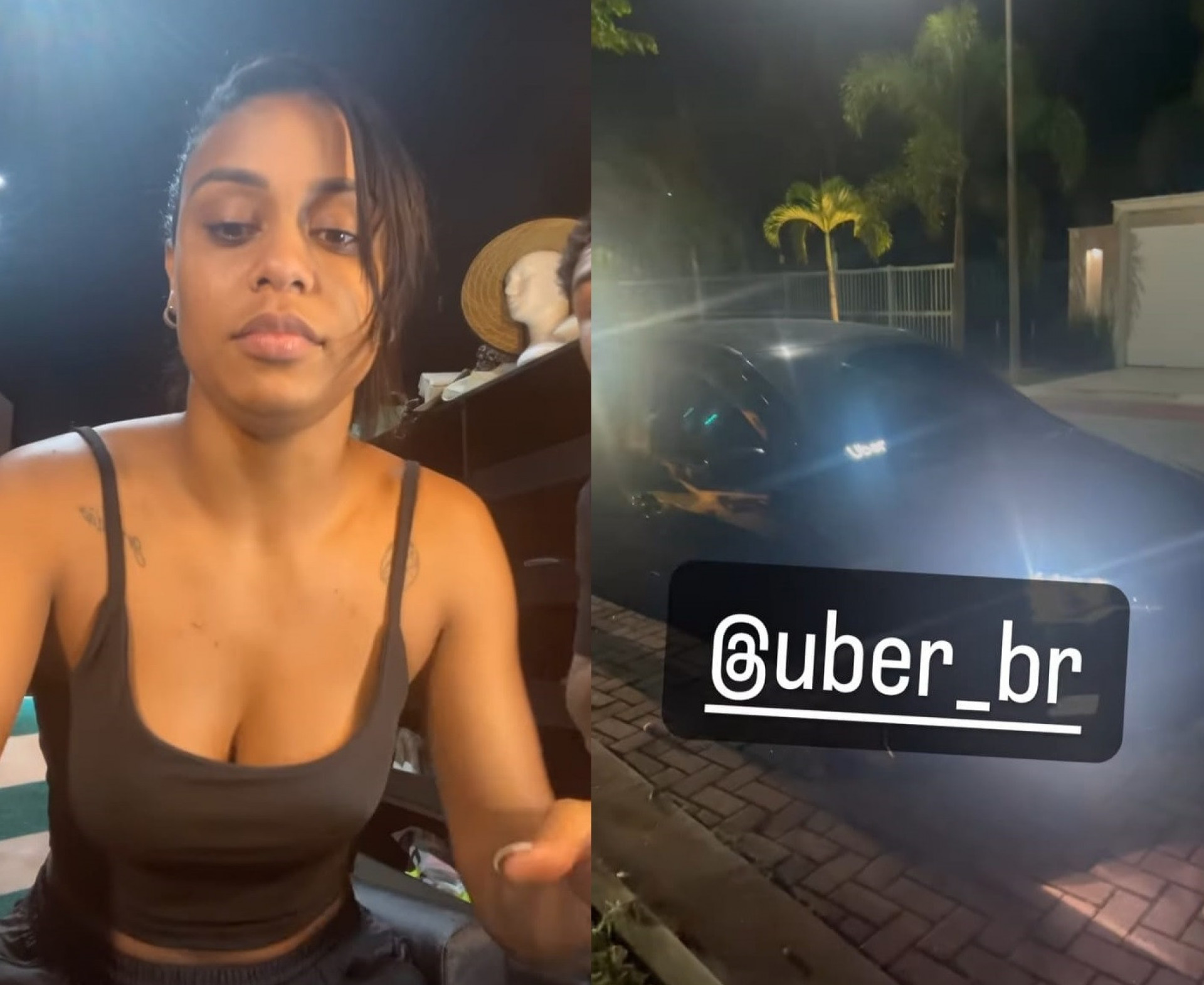 MC Rebecca explicou confusão envolvendo motorista de aplicativo - Reprodução/Instagram