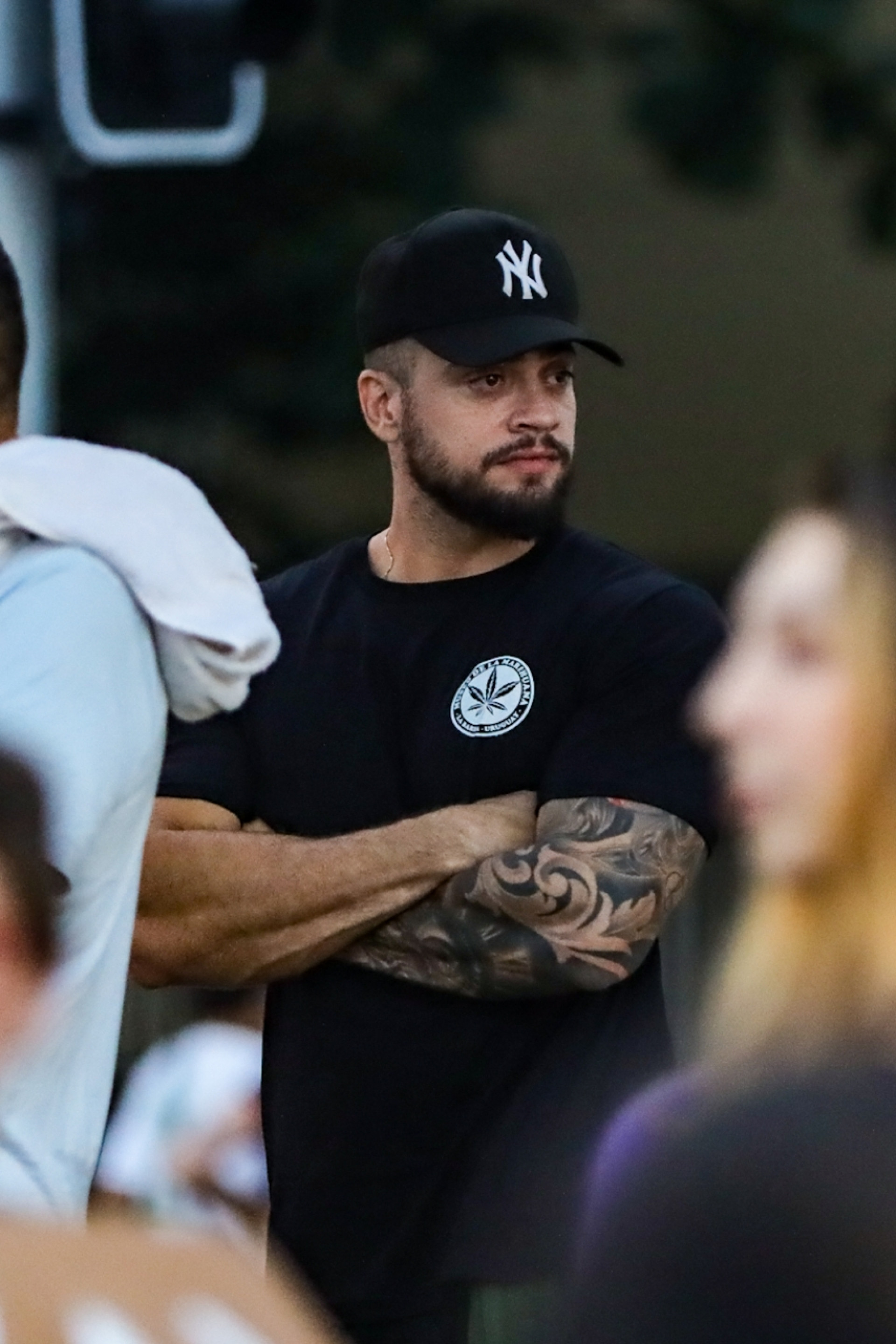 Ex-marido de Preta Gil, Rodrigo Godoy vai à Marcha da Maconha, no Rio - Ag. News