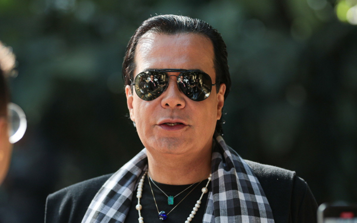 Amigo próximo de Palmirinha, o consultor de etiqueta Fabio Arruda esteve no local para se despedir - Van Campos / Ag. News