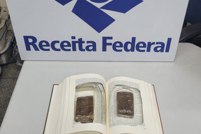 Receita Federal apreende mais de R$ 47 mil em haxixe no Aeroporto do Galeão