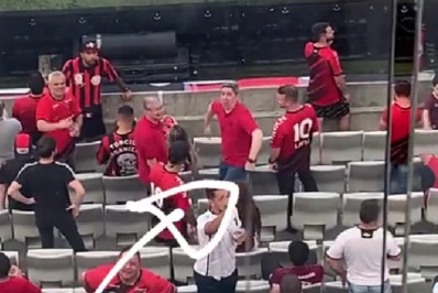 Athletico-PR identifica torcedor suspeito de ato racista em jogo do Flamengo