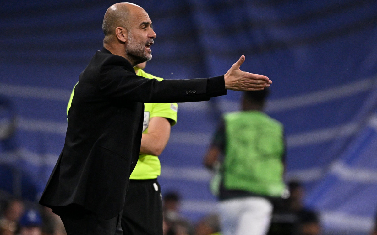 Pep Guardiola &eacute; o t&eacute;cnico do Manchester City