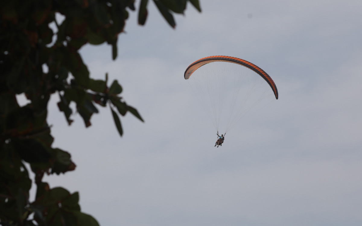Salto de parapente