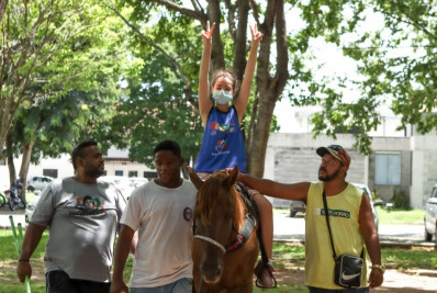 Paraesporte retoma atividades gratuitas e anuncia equoterapia em parceria com a Uenf