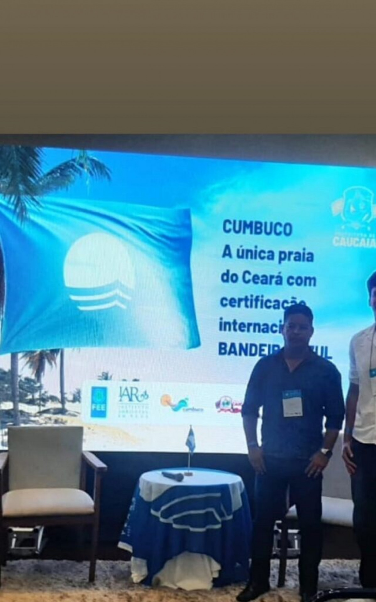 Búzios participa da XVI Edição do Workshop Nacional do Programa Bandeira Azul no Ceará - Prefeitura de Búzios 