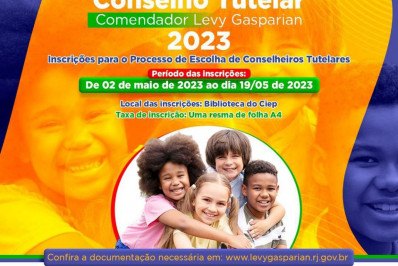 Estão abertas as inscrições para eleições do Conselho Tutelar