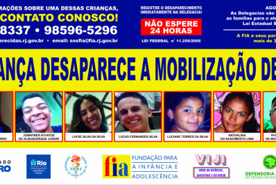 FIA-RJ e Flamengo promovem ação de incentivo às mães que buscam filhos desaparecidos 