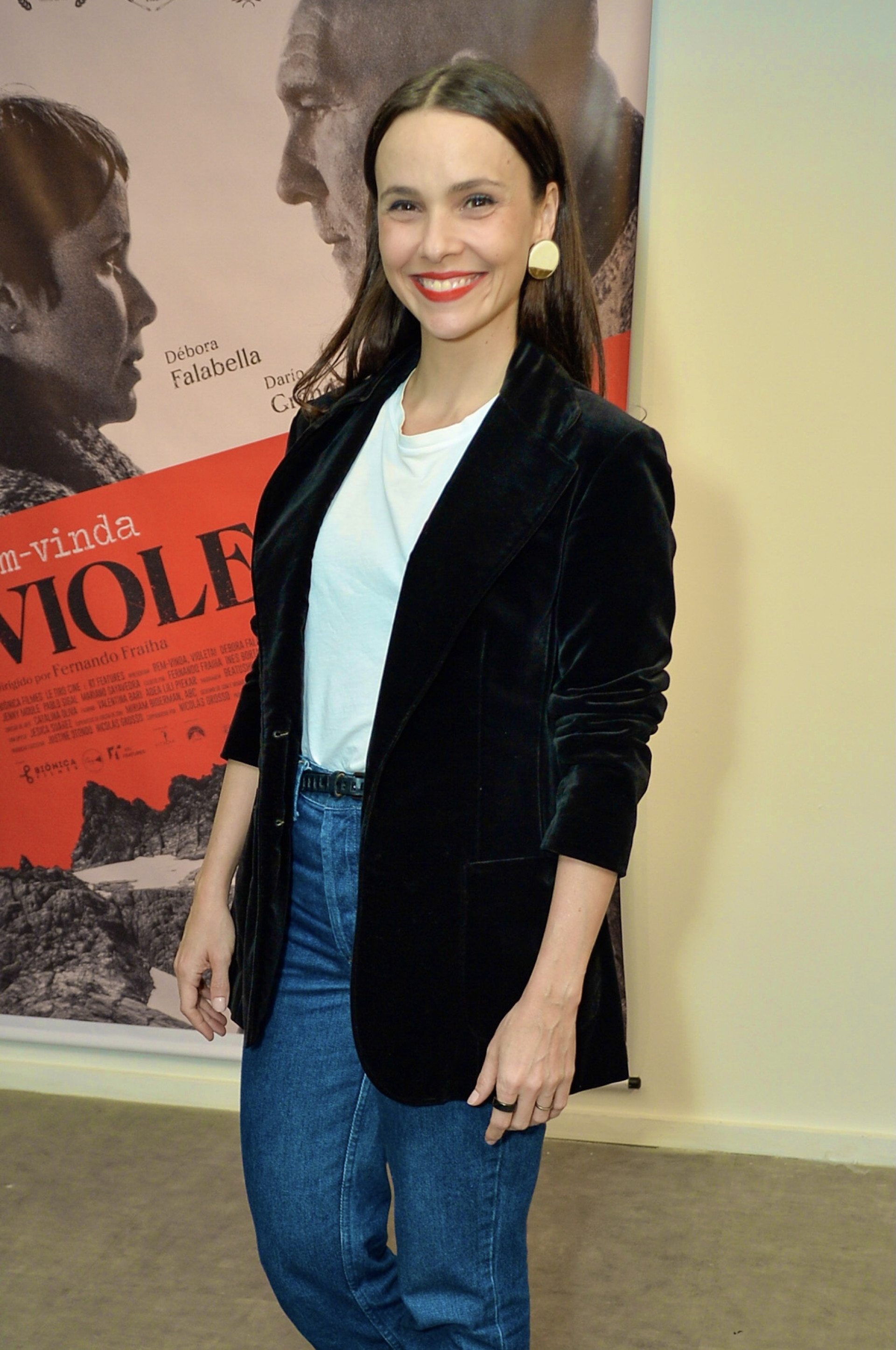 Débora Falabella no lançamento do longa 'Bem-vinda, Violeta' - Eduardo Martins / Ag. News