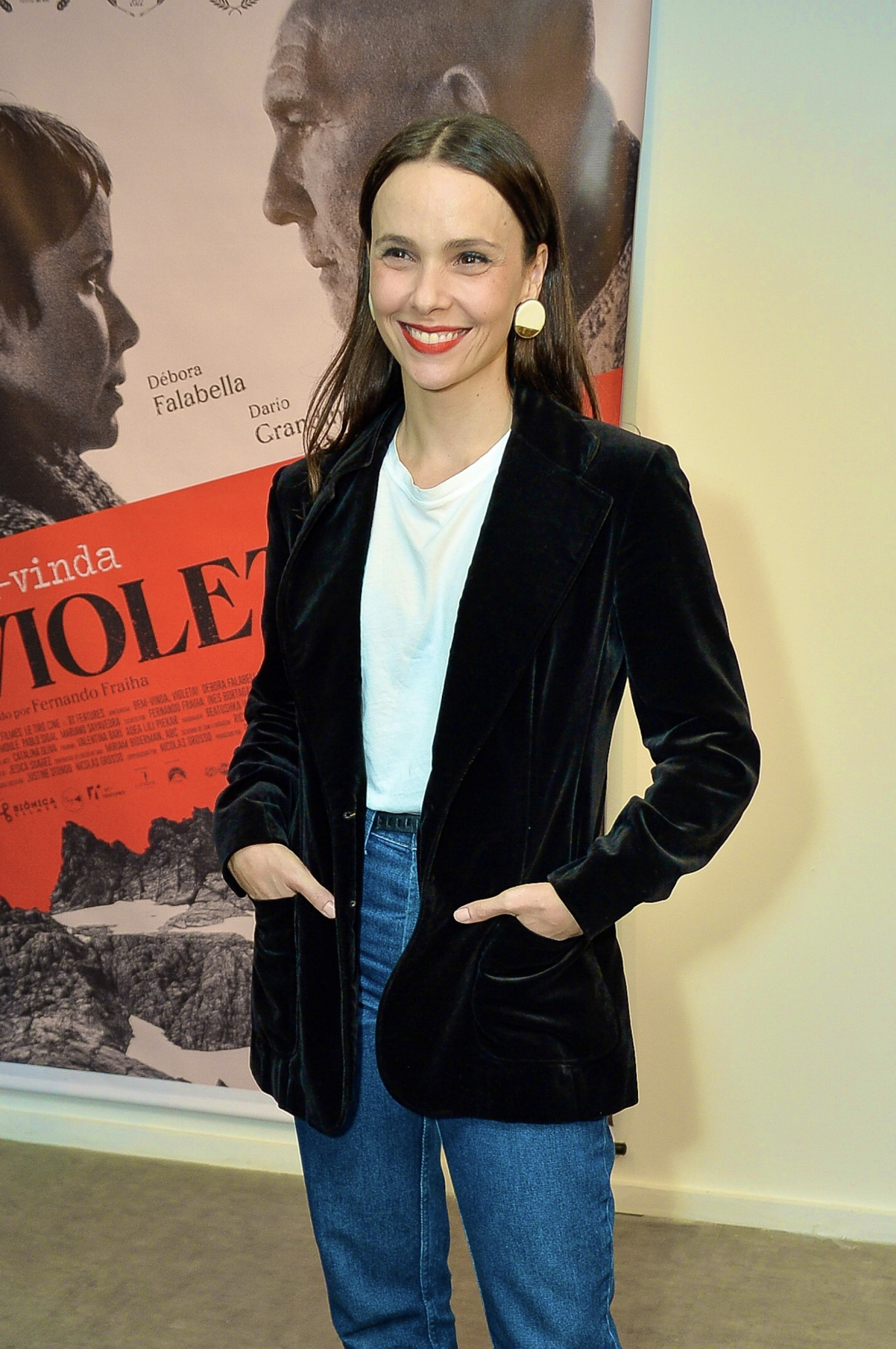 Débora Falabella no lançamento do filme 'Bem-vinda, Violeta' - Eduardo Martins / Ag. News