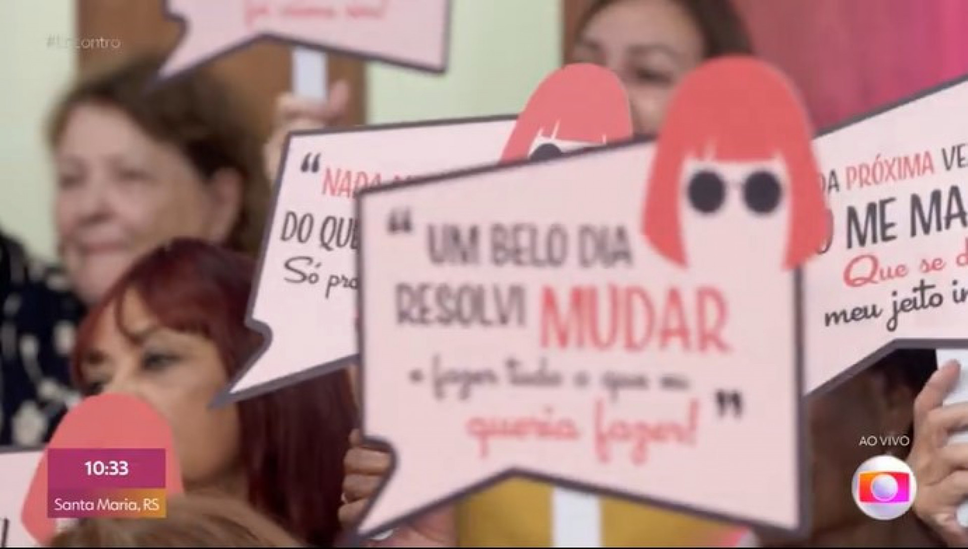 Plateia do 'Encontro' homenageou a Rainha do Rock - Reprodução/Globo