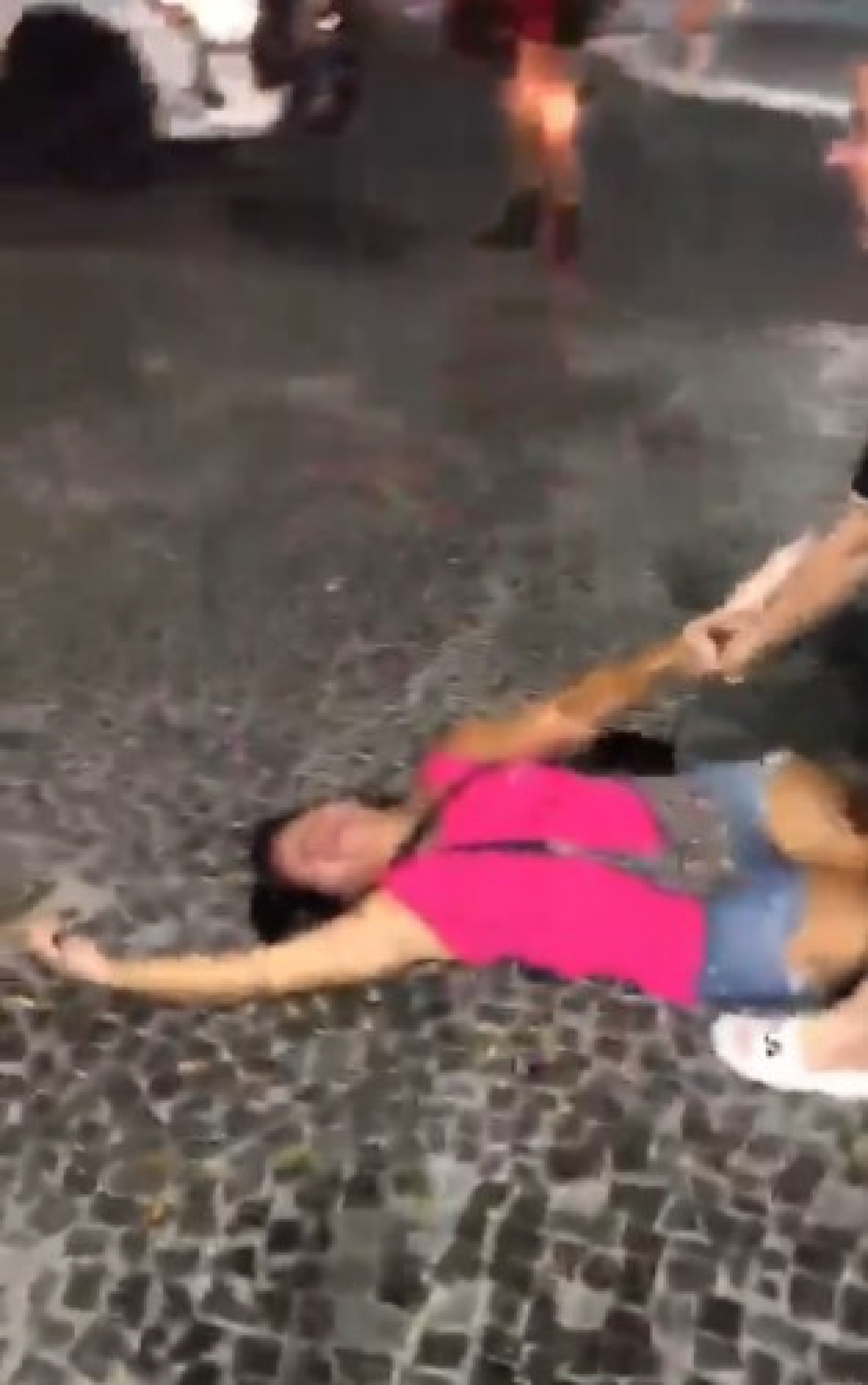 Ambulantes que participavam de tentativa de ato alegam que foram atacados com spray de pimenta