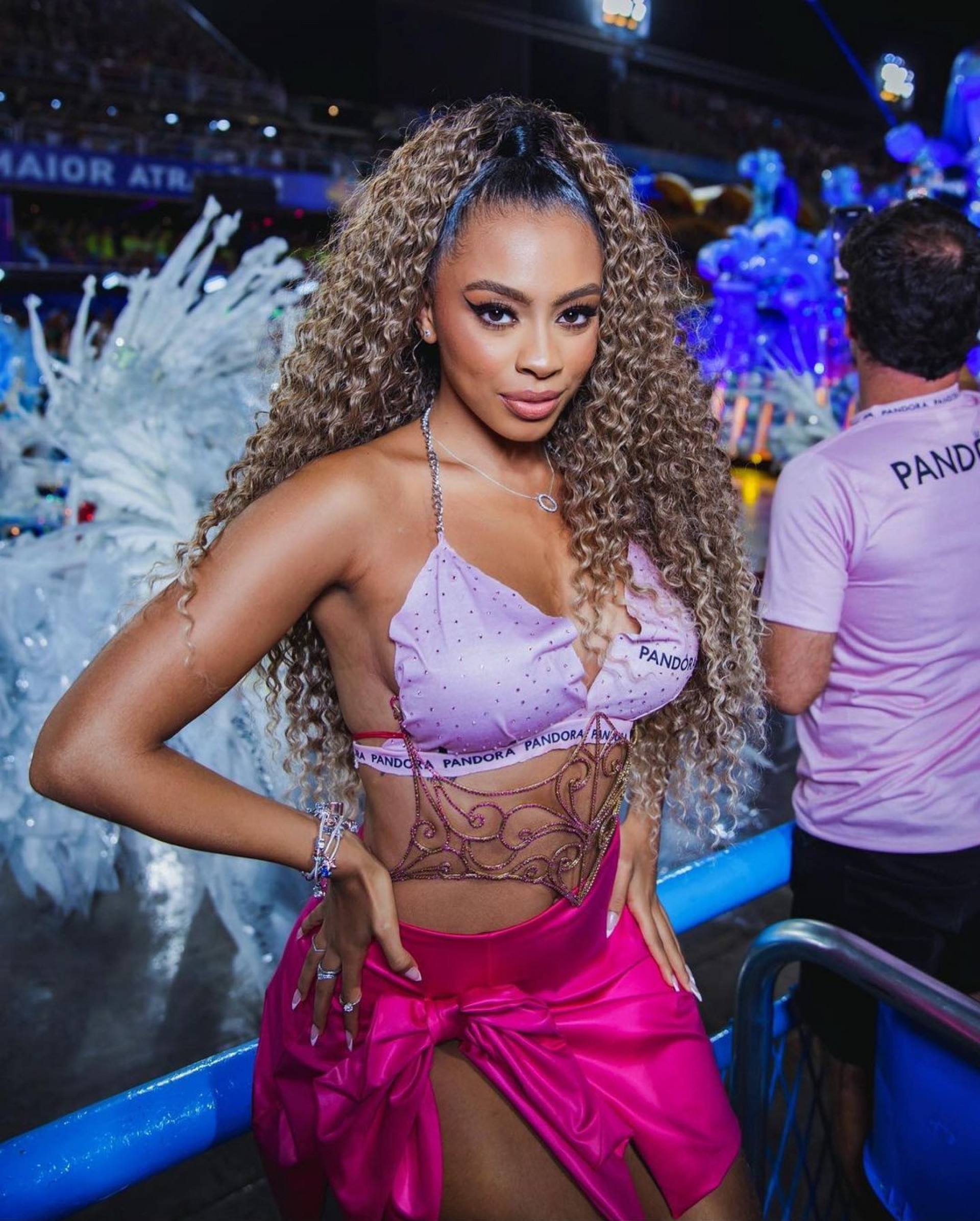 Romana Borba é a nova namorada de Sérgio Santos, ex-marido de Iza - Reprodução Internet