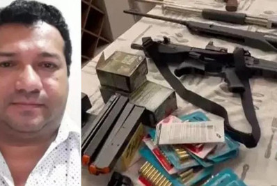 PF encontra arsenal em casa de suspeito de financiar atos do 8 de janeiro