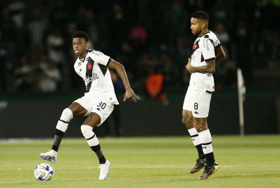 Vasco se recupera no segundo tempo e conquista empate fora de casa contra o Coritiba