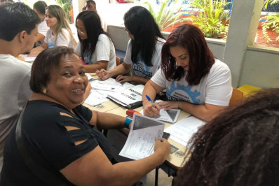 Nilópolis: Ação social para alunos e responsáveis movimentou o Colégio Estadual Aydano de Almeida