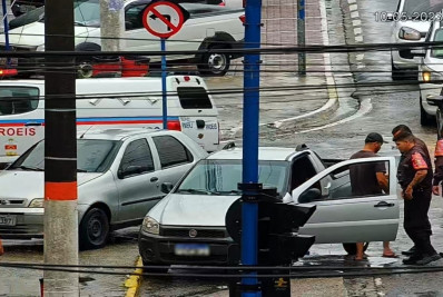 Seop apreende veículo suspeito de clonagem com auxílio das câmeras de segurança