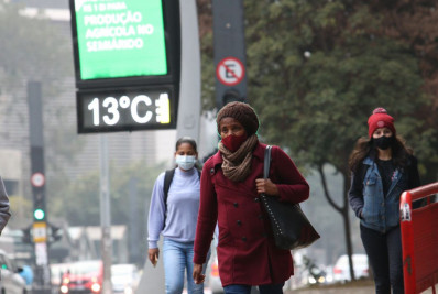 Pelo menos sete capitais podem ter recorde de frio no ano até domingo