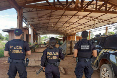 PF realiza operação para retirar invasores de Terra Indígena em RO