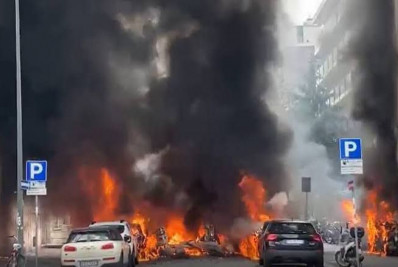 Explosão no centro de Milão atinge carros e deixa ao menos quatro feridos