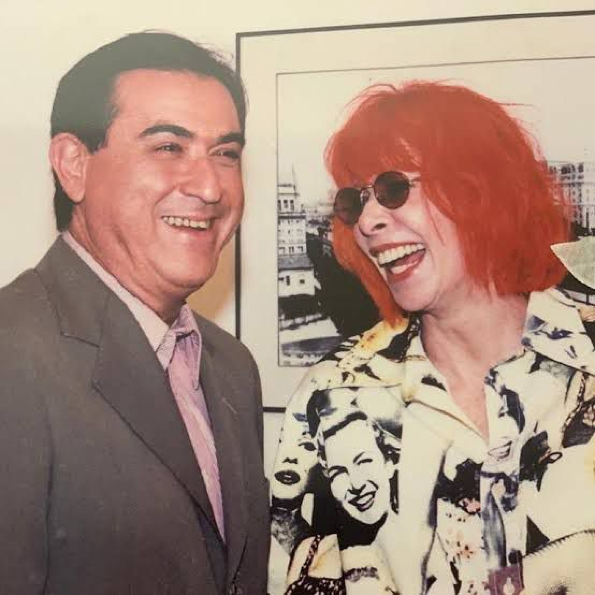 Amaury Jr. e Rita Lee, amigos de longa data - Foto arquivo pessoal