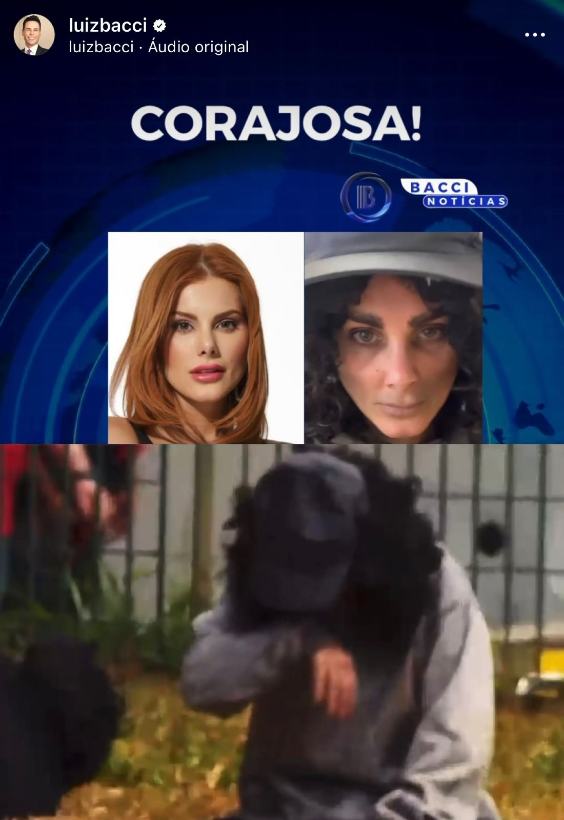 Deborah Albuquerque resgata moradores de rua na Cracolândia em SP - Foto reprodução internet