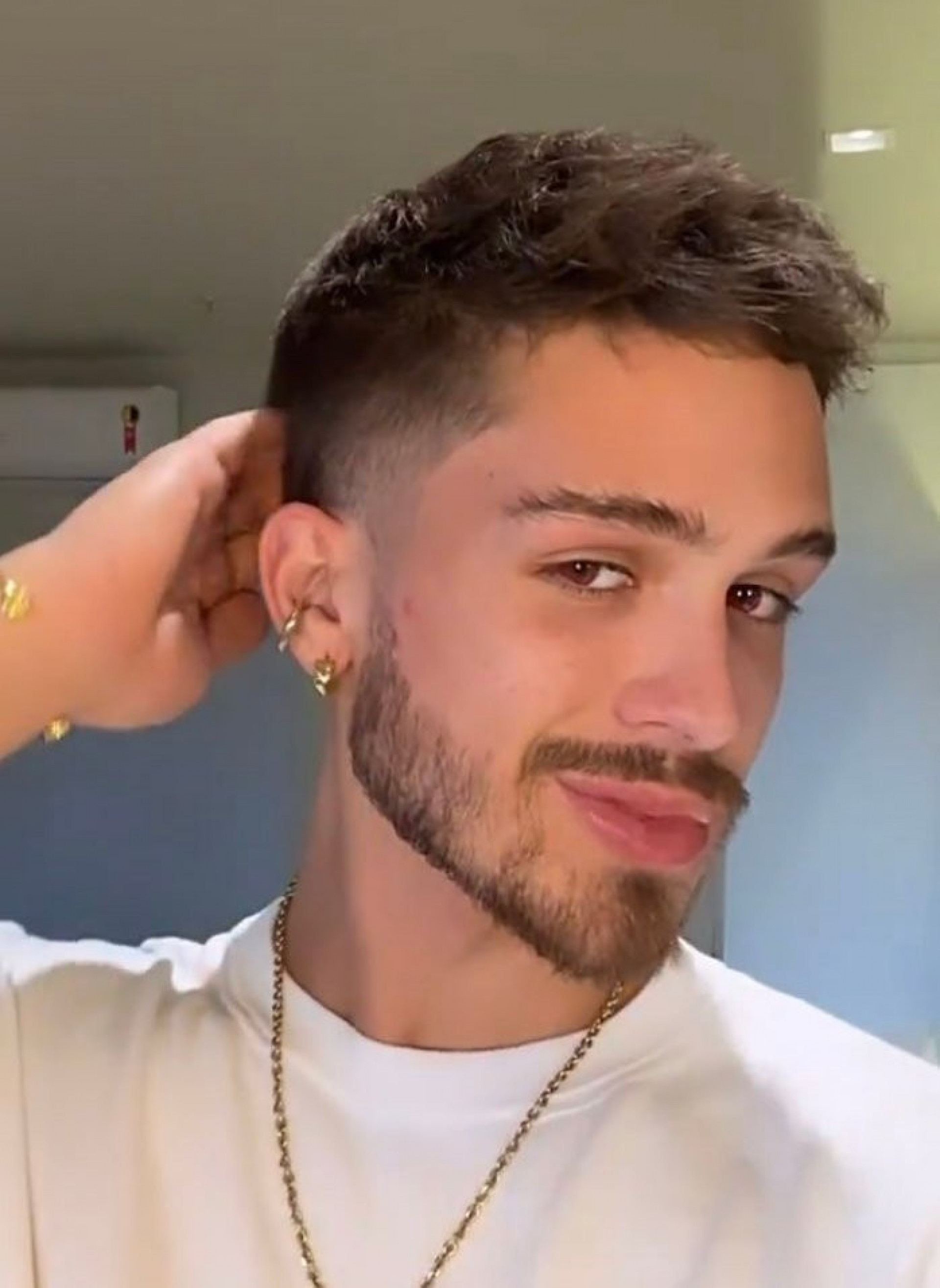 João Guilherme de barba - Reprodução/Instagram