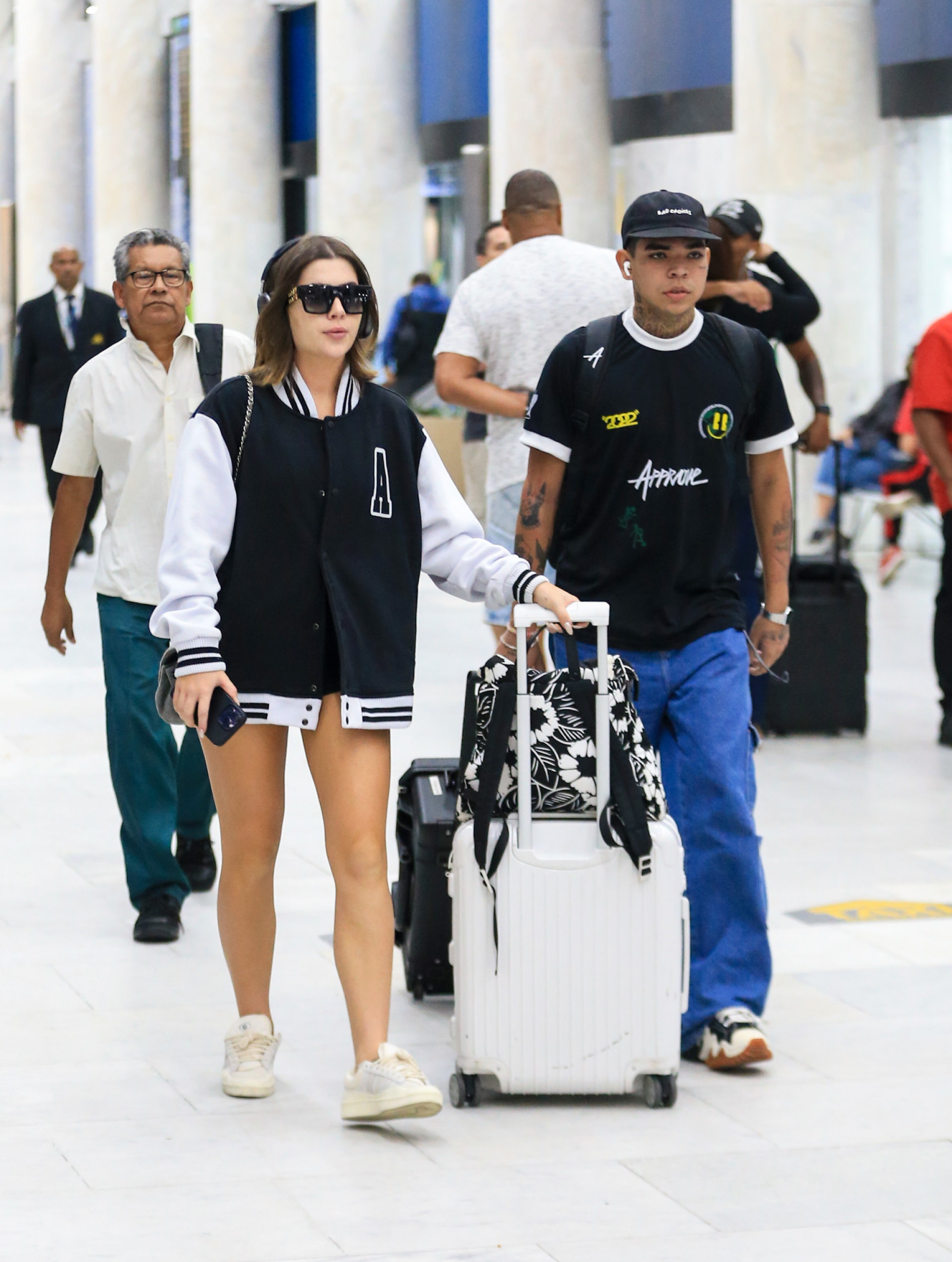 Jade Picon chega ao Aeroporto Santos Dumont no Rio - Pereira/Ag. News
