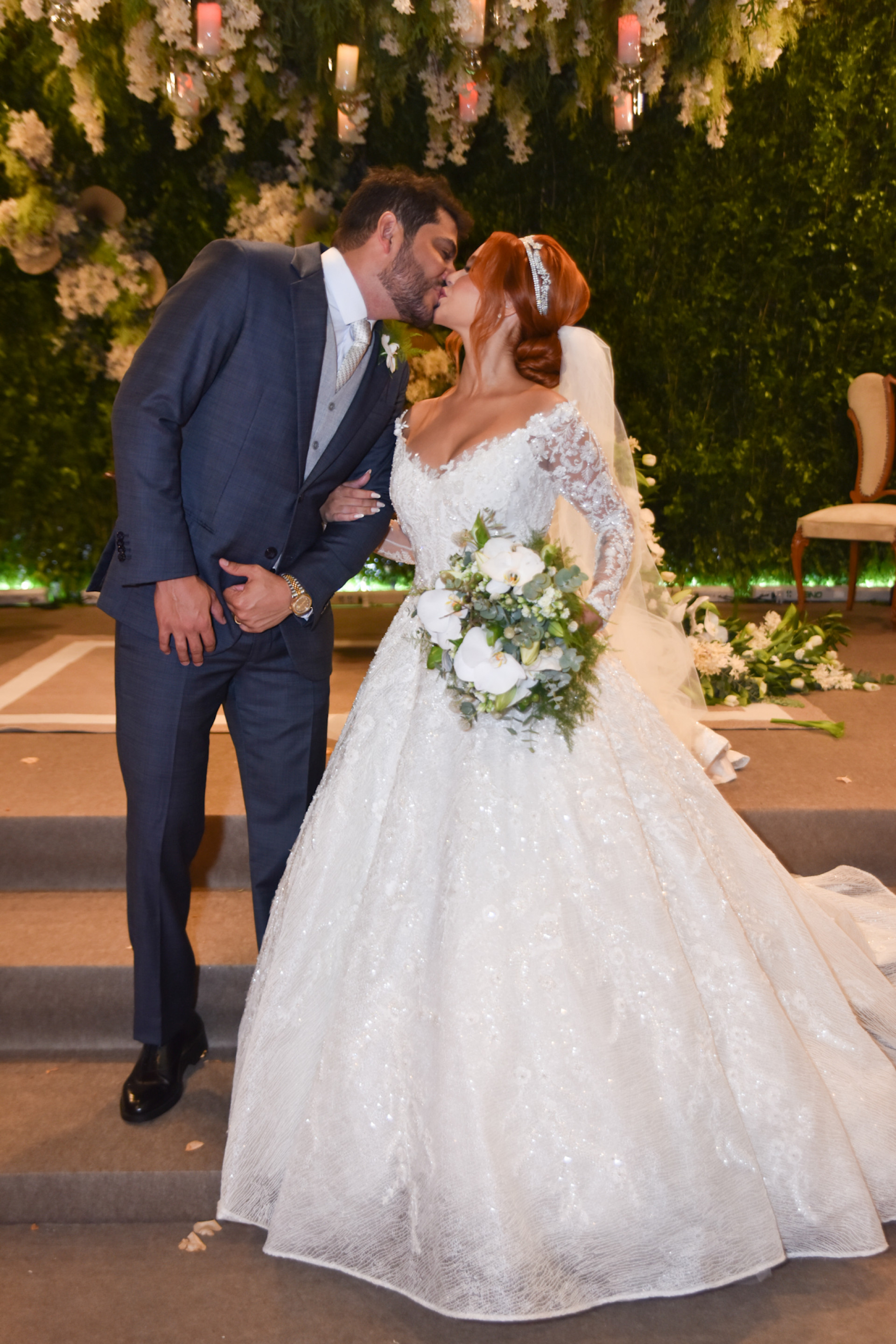 Mirela Janis e Yugnir se casam em João Pessoa - Leo Franco / Ag. News