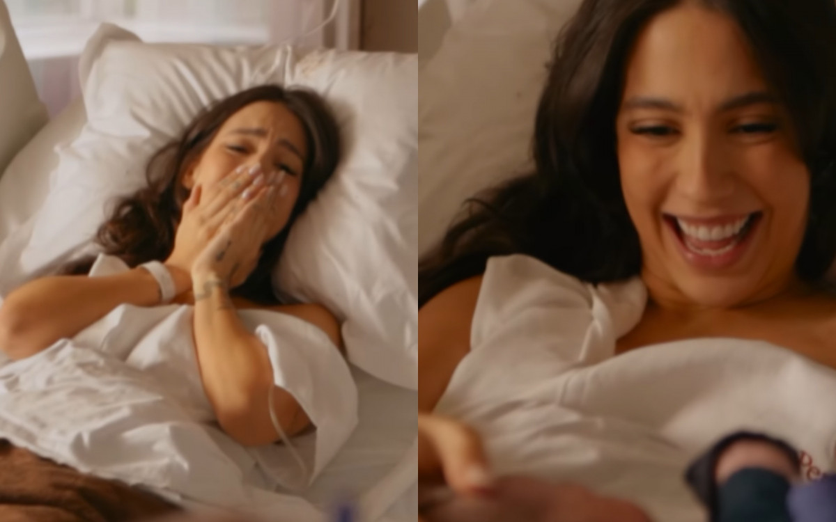 Gabi Brandt dá à luz Beni, seu terceiro filho com Saulo Poncio - Reprodução/Instagram