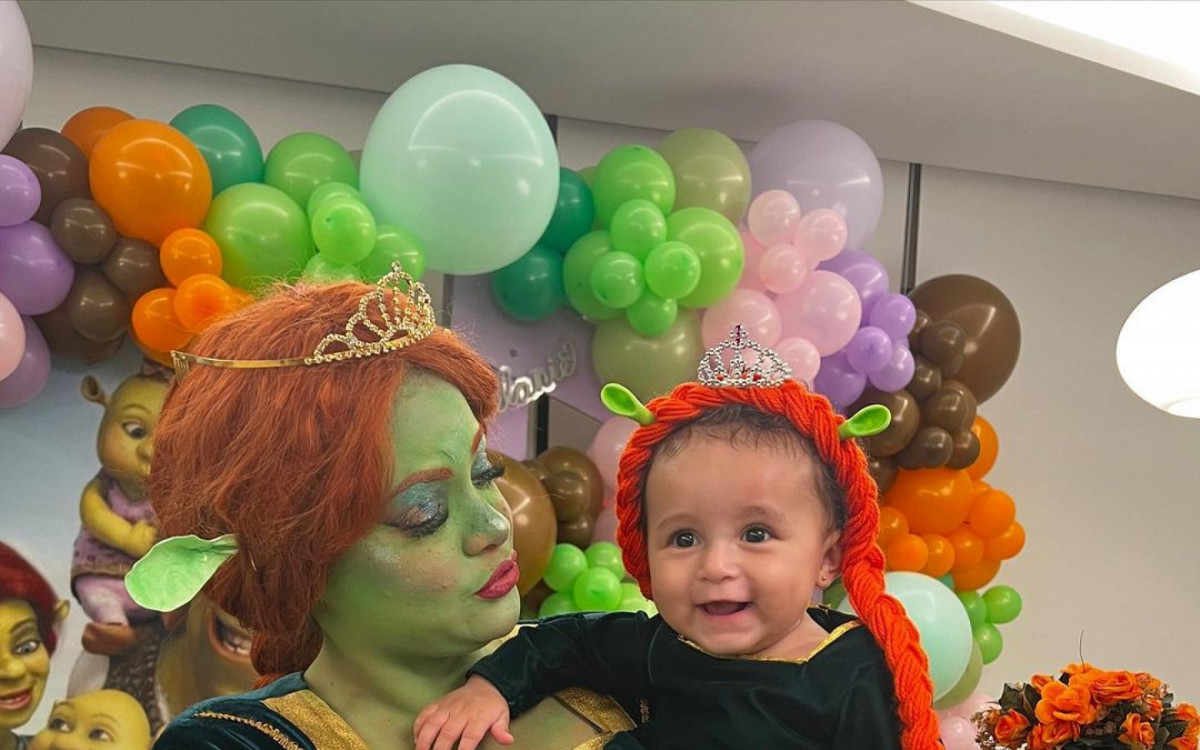 Festa de 8 meses da filha da MC Loma