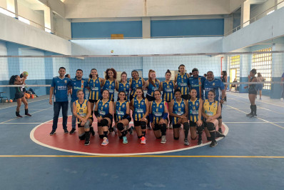 Time feminino do Vôlei Paty vence partida na Liga de Voleibol do Estado do Rio