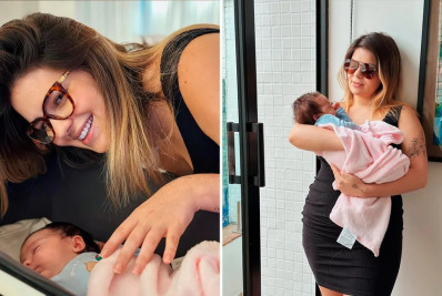 Viih Tube publica novos cliques com filha e declara: 'Amor maior que tudo'