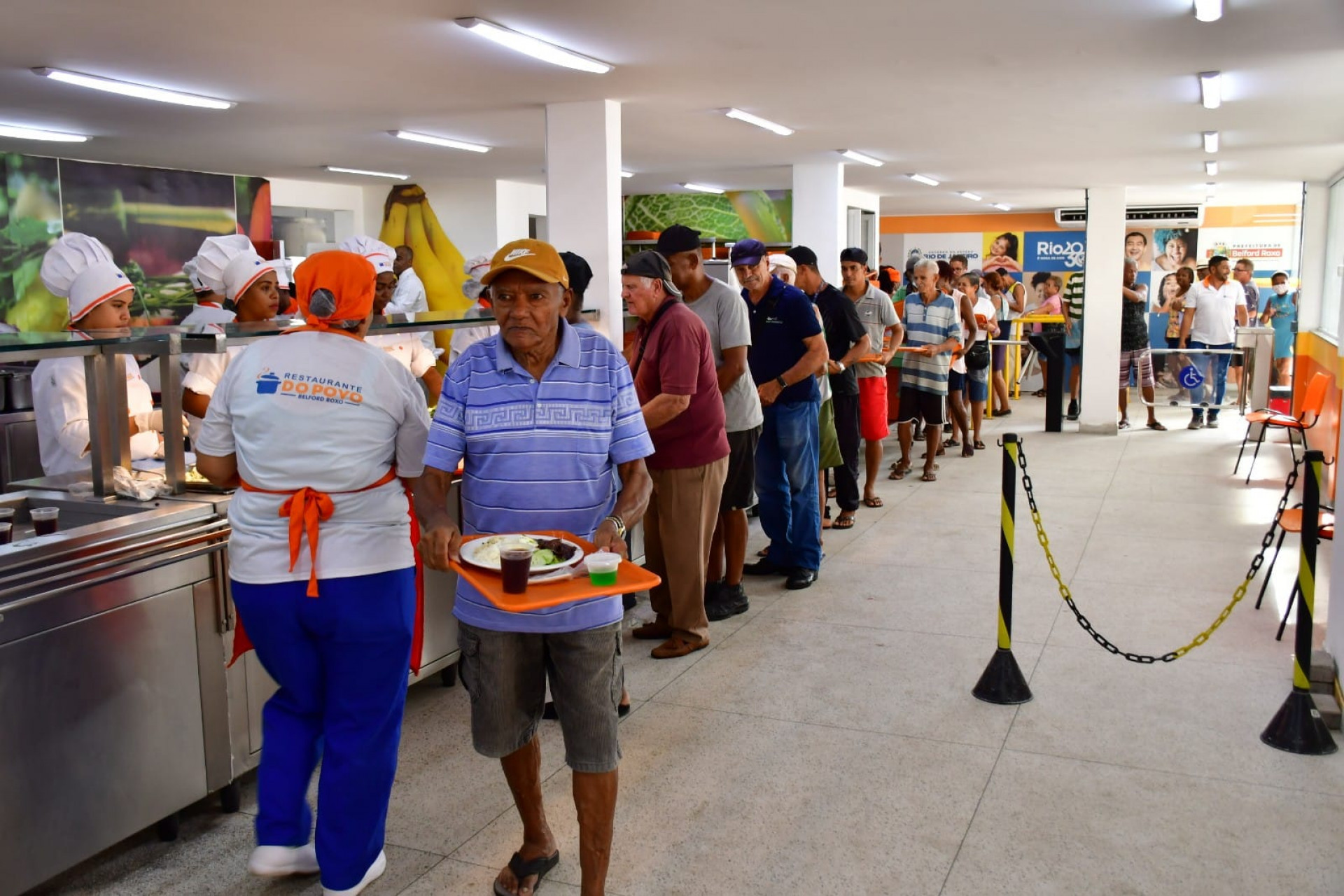 O Restaurante do Povo ter&aacute; um card&aacute;pio diferenciado no Dia das M&atilde;es - Jeovani Campos/PMBR