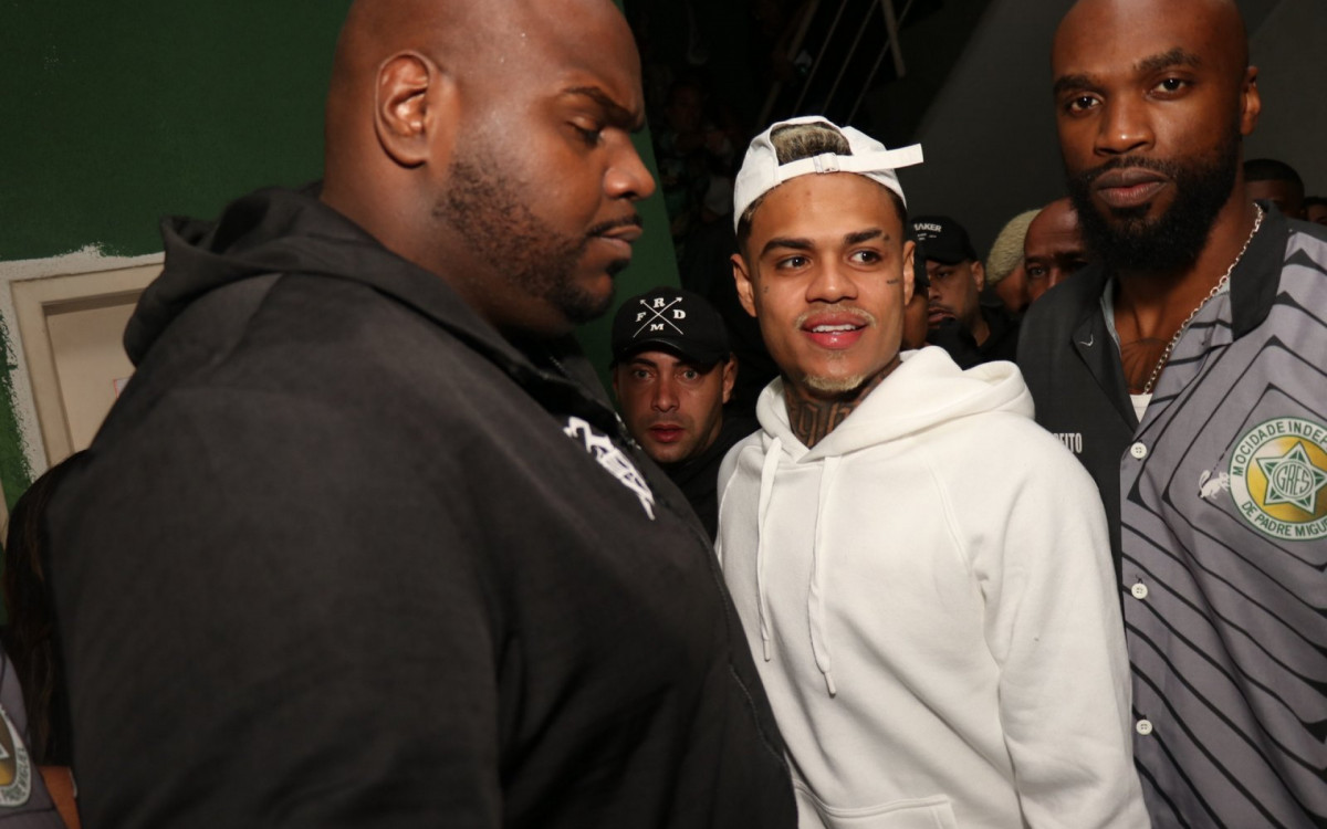 MC Cabelinho participou de festival na quadra da Mocidade Independente de Padre Miguel